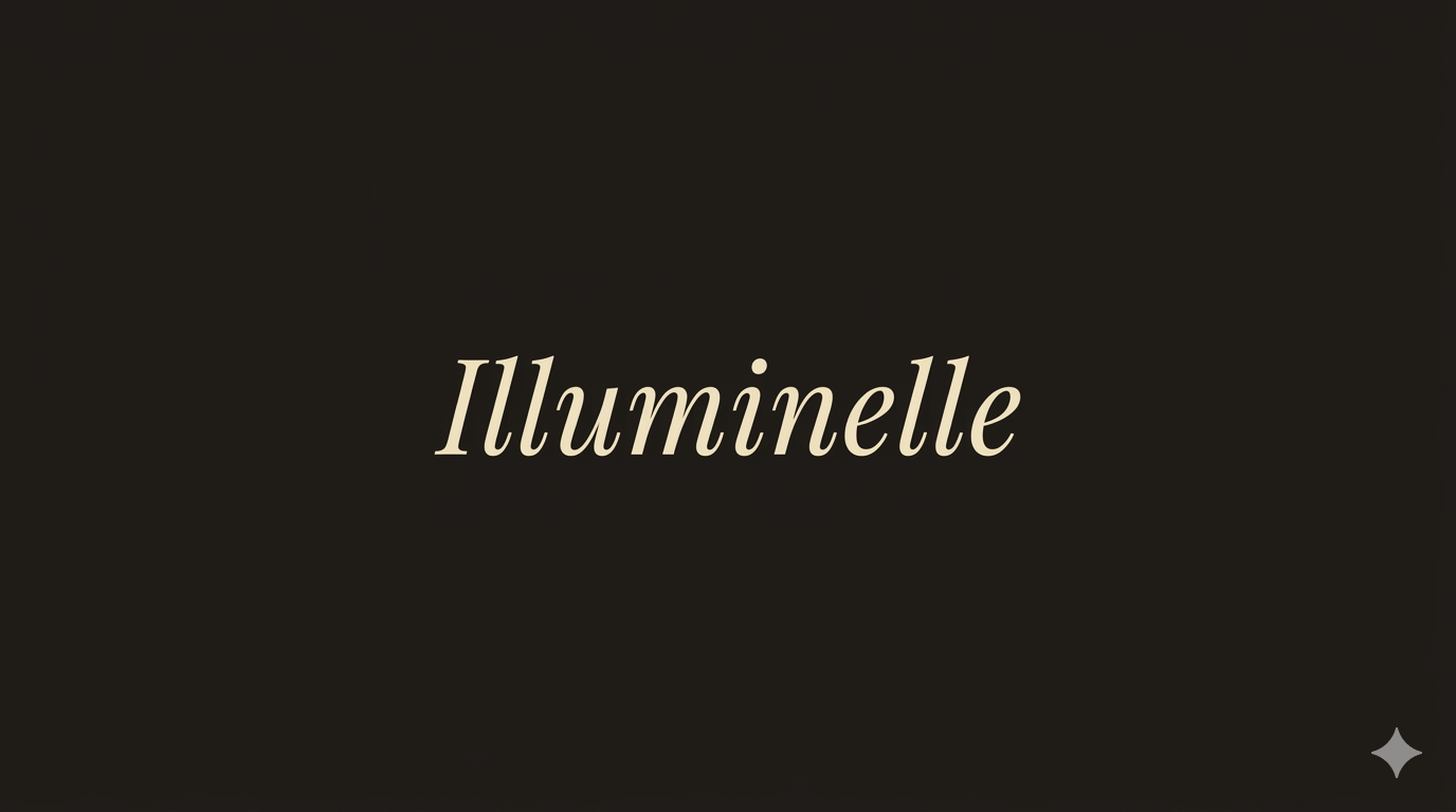 Site web Illuminelle — réseau féminin inter-écoles par Kayzo